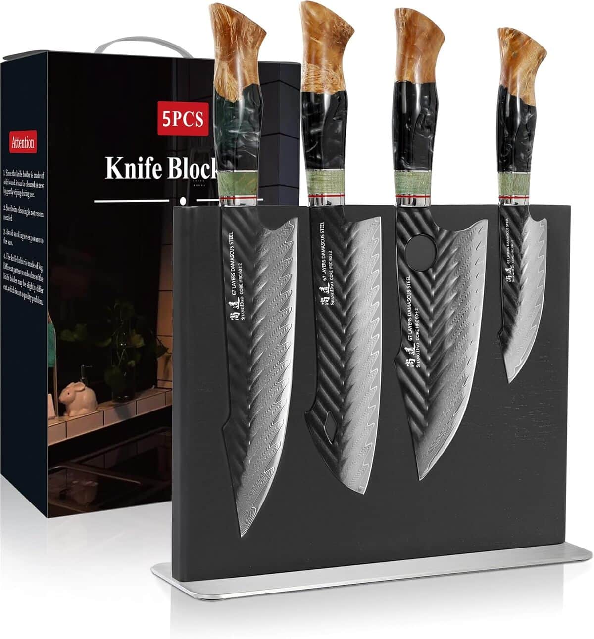 Test : ensemble de couteaux de cuisine japonais Shangdao