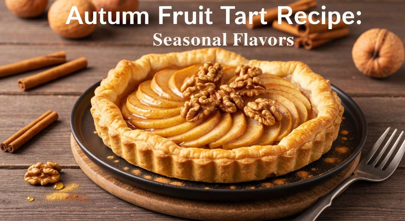 Recette Tarte aux Fruits d'Automne : saveurs de Saison