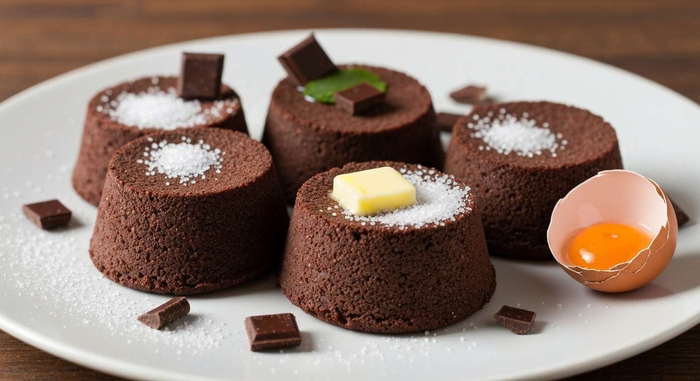 Timbales au chocolat : une recette gourmande et fondante