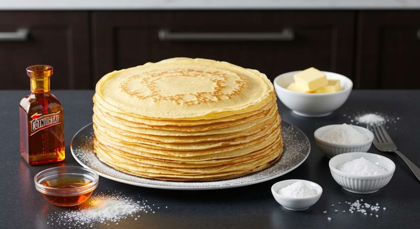 Crêpes soufflées au Cointreau : recette facile beurre Suzette