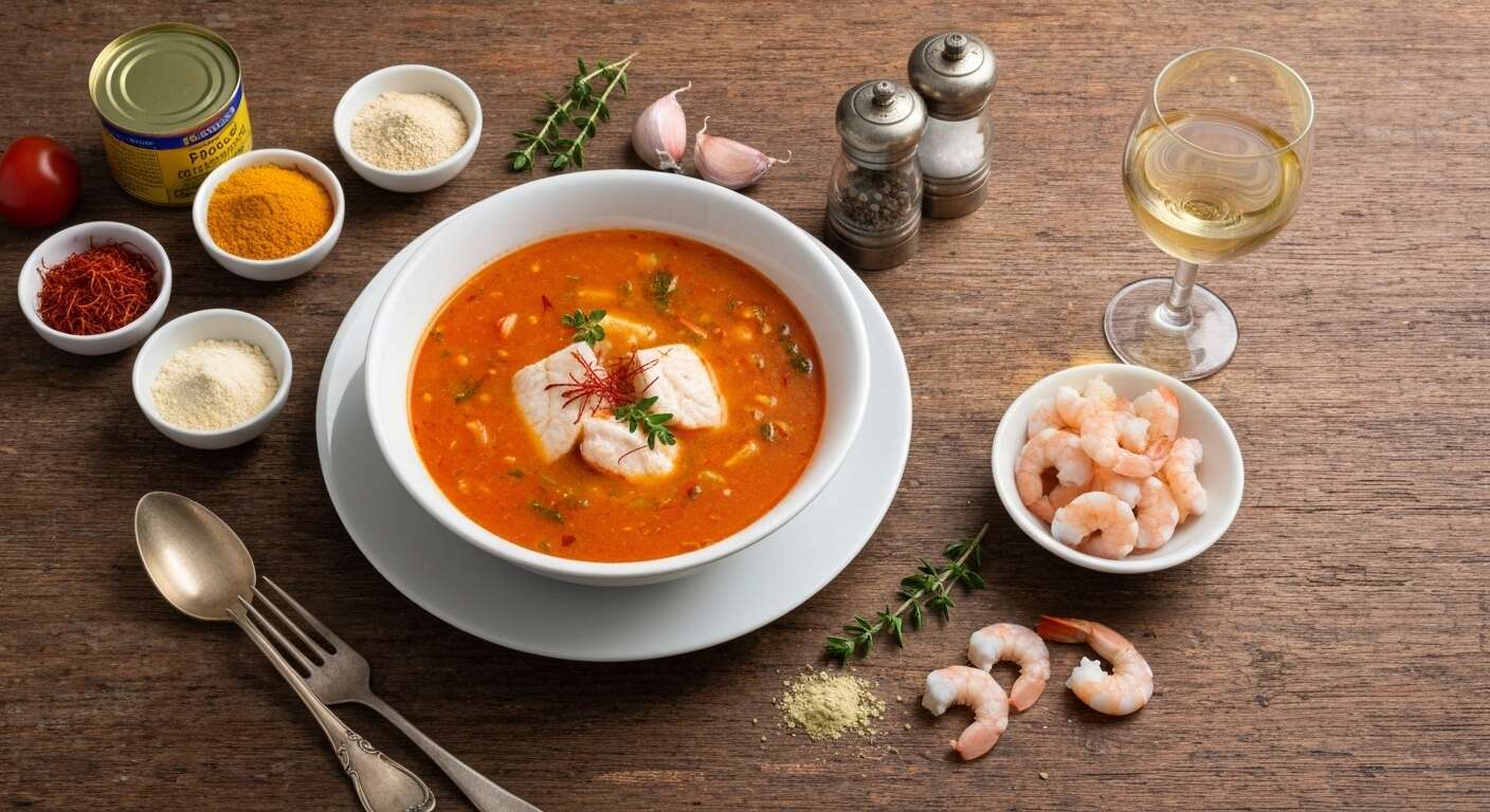 Soupe de poissons : recette authentique et savoureuse