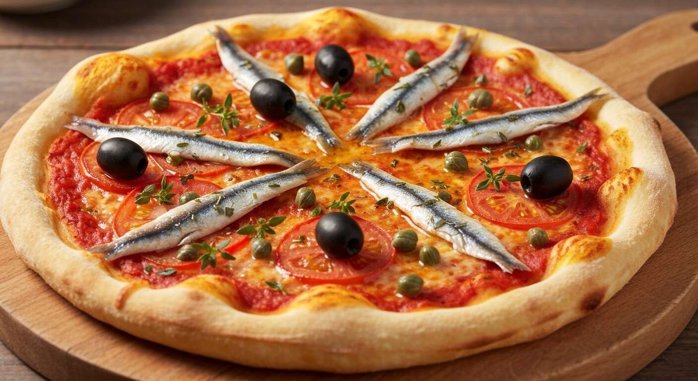 Pizza niçoise d'Émilie : recette authentique et savoureuse