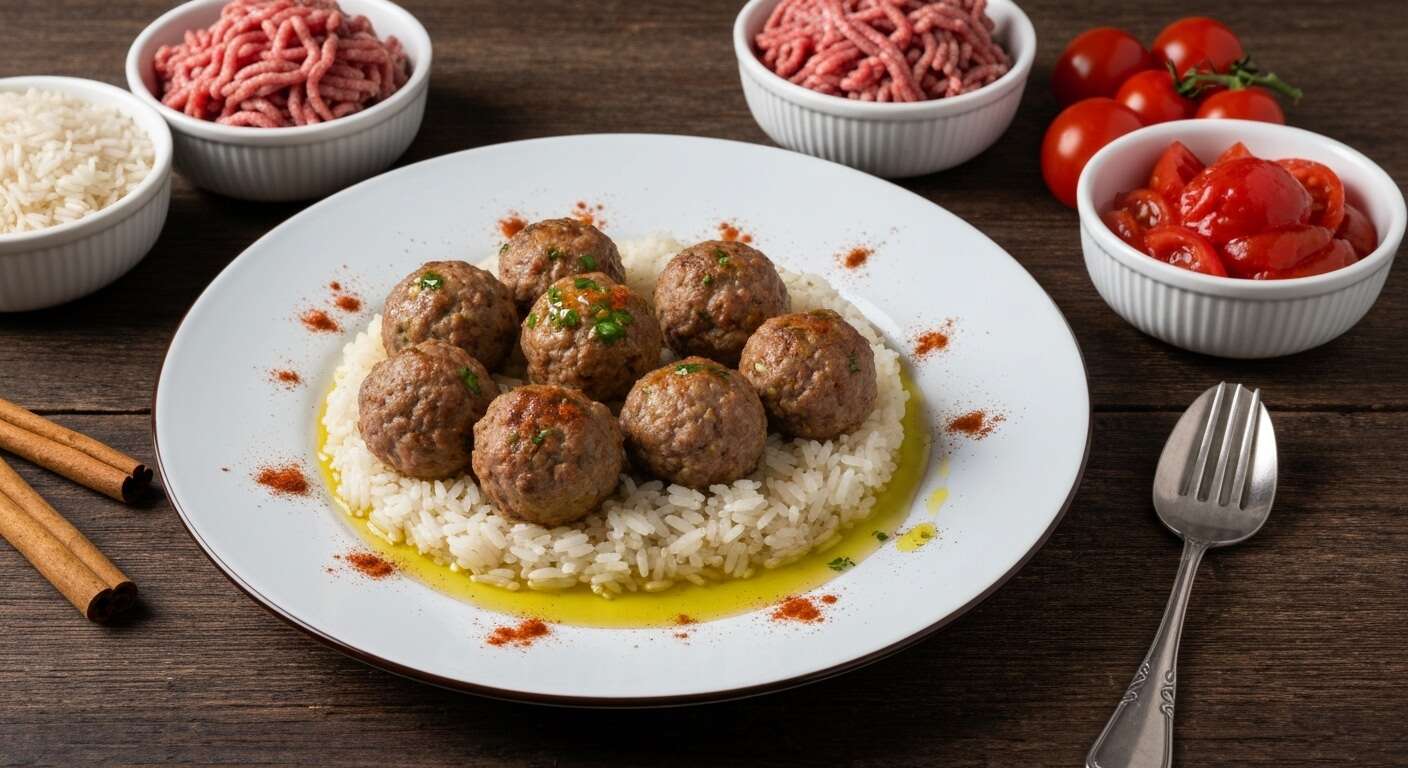 Boulettes de viande au riz : recette facile et savoureuse