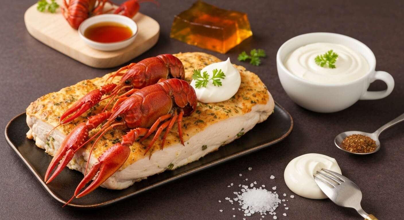 Terrine de poulet et écrevisses : recette gourmande et facile