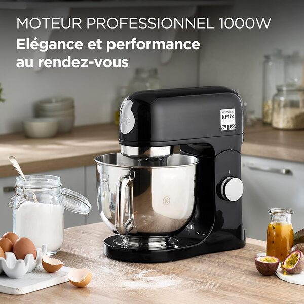 Kenwood kMix Robot de cuisine Robot de cuisine Noir [Classe énergétique A+]