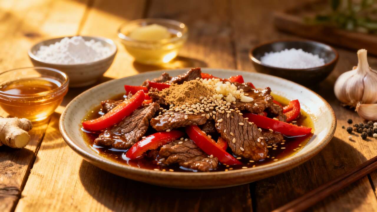 Recette de bœuf aux poivrons de Lulu : saveurs et simplicité