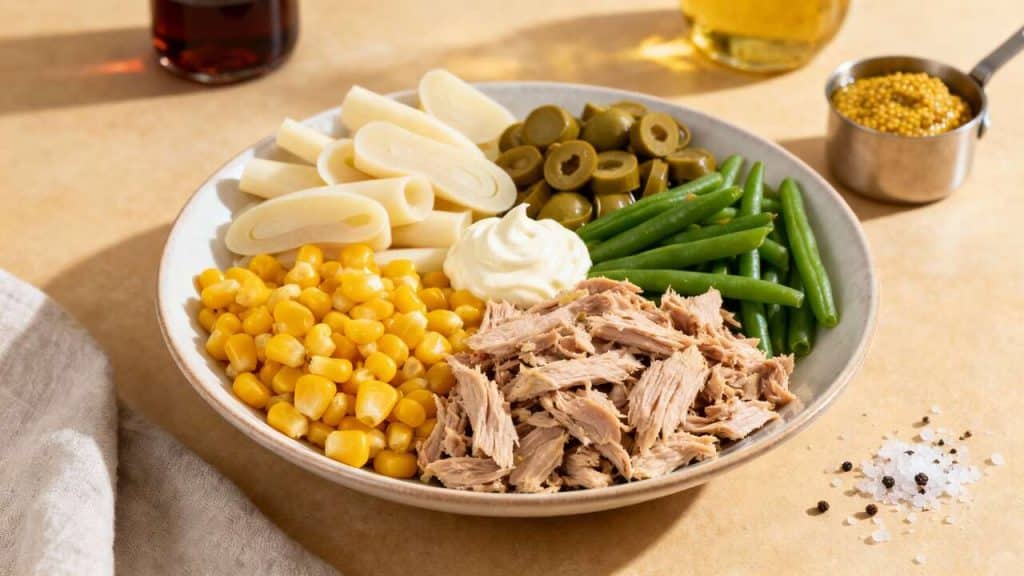 Salade de Thon à la Parisienne : recette Facile et Savoureuse