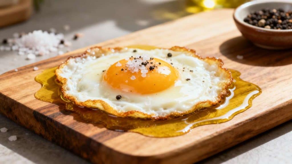 Oeufs au plat de Stéphanie : recette facile et rapide