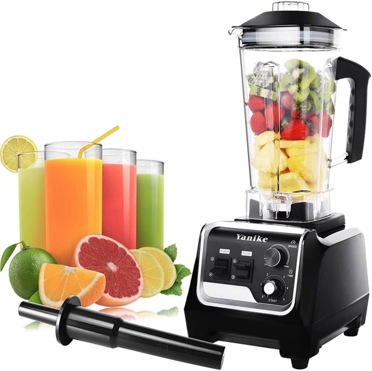 Test : blender professionnel 2200W pour smoothies et milk-shakes