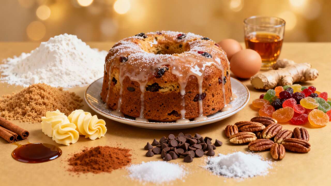 Cake de Noël : recette Gourmande et Festive