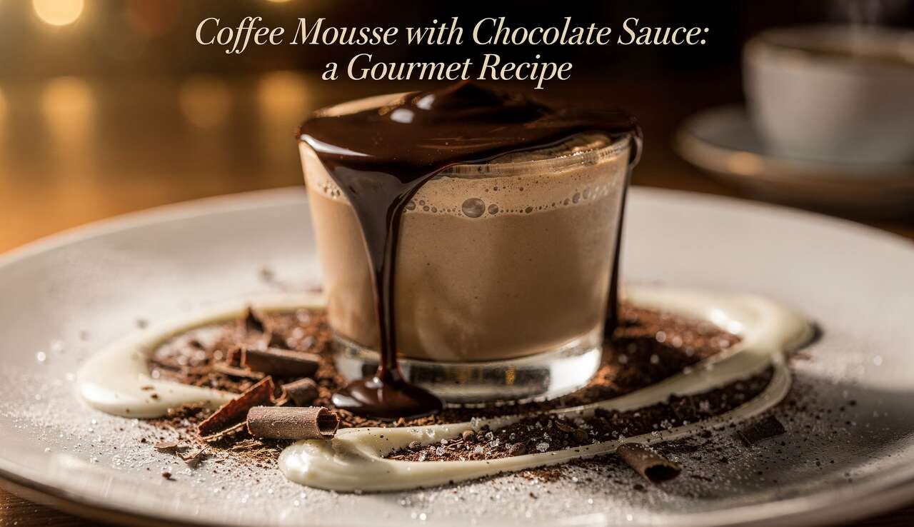 Mousse au café et sauce chocolat : une recette gourmande
