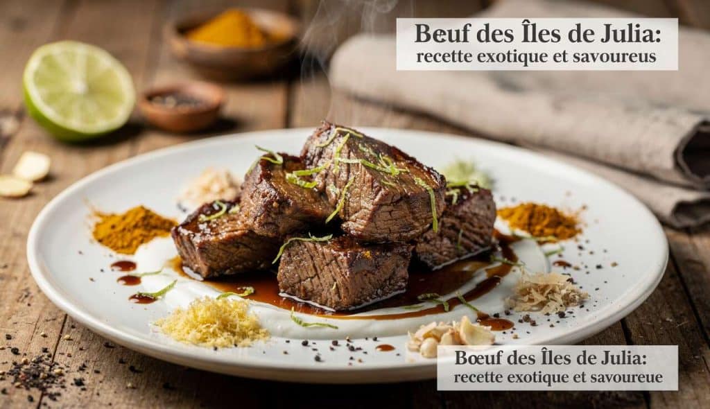 Bœuf des Îles de Julia : recette exotique et savoureuse