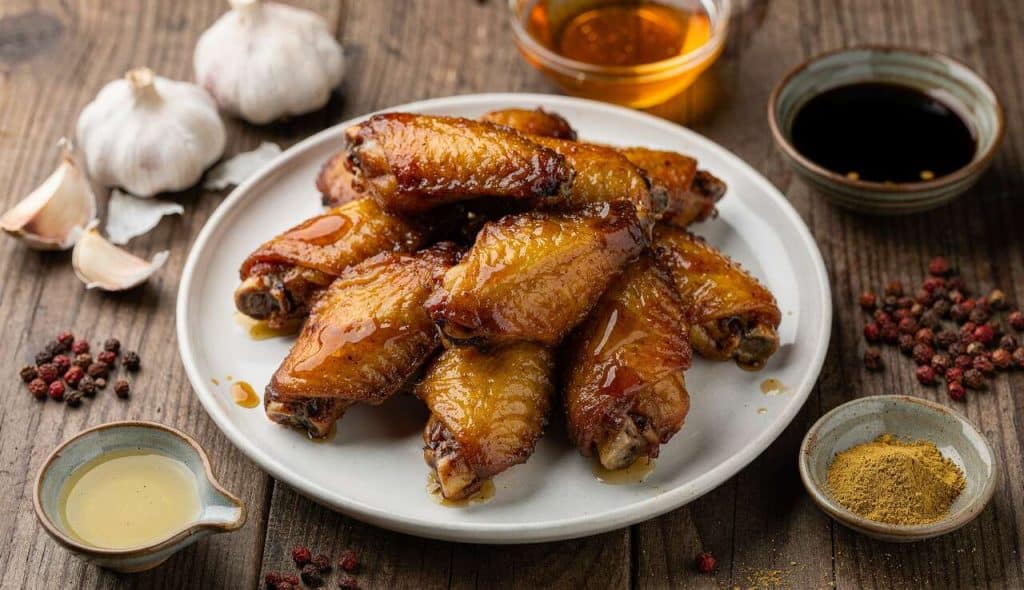Ailerons de poulet au miel : recette savoureuse et facile