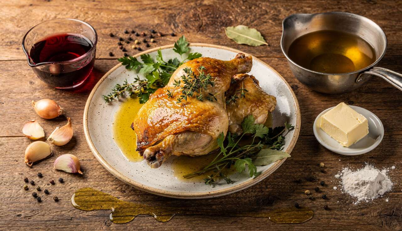 Poulet au vinaigre de vin : recette facile et savoureuse