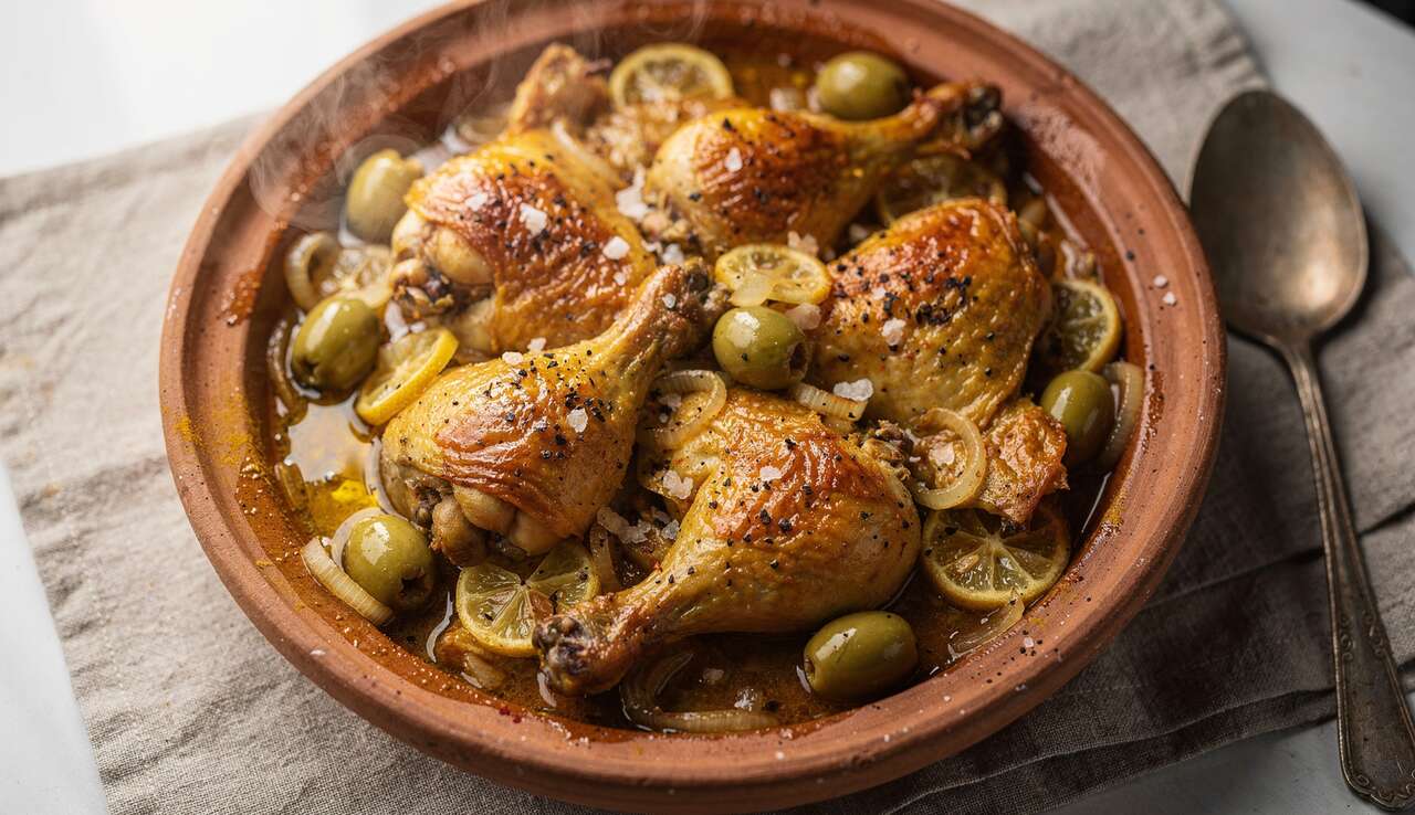 Tajine de poulet d'Aicha : recette savoureuse