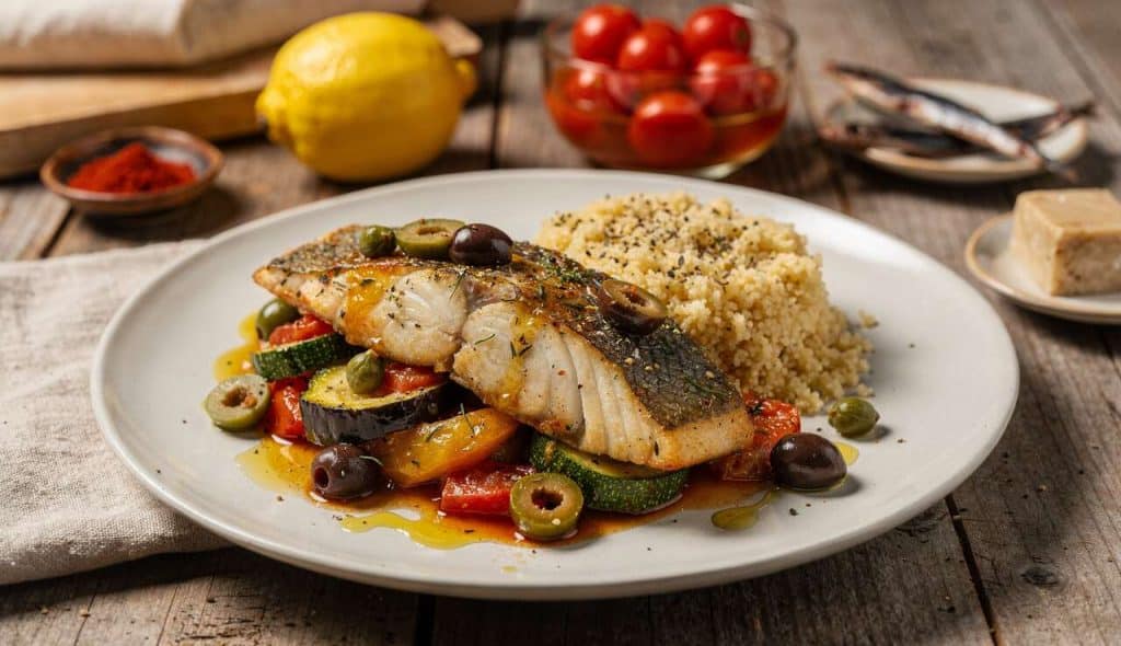 Tajine de poisson en ratatouille : recette savoureuse et saine