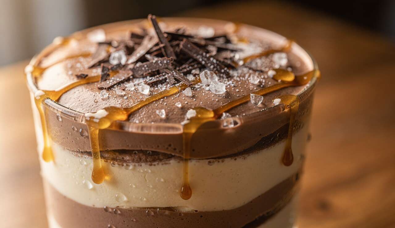 Crèmes au chocolat et à la vanille : recette gourmande et facile