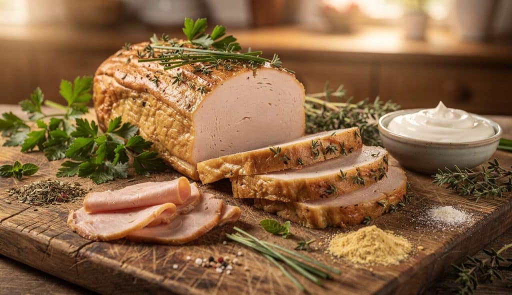 Terrine de poulet aux herbes : recette savoureuse et simple
