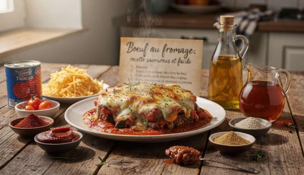 Bœuf au fromage : recette savoureuse et facile