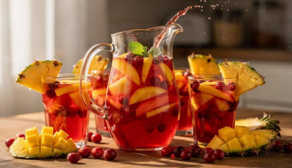 Recette Punch aux Fruits Facile et Rafraîchissant