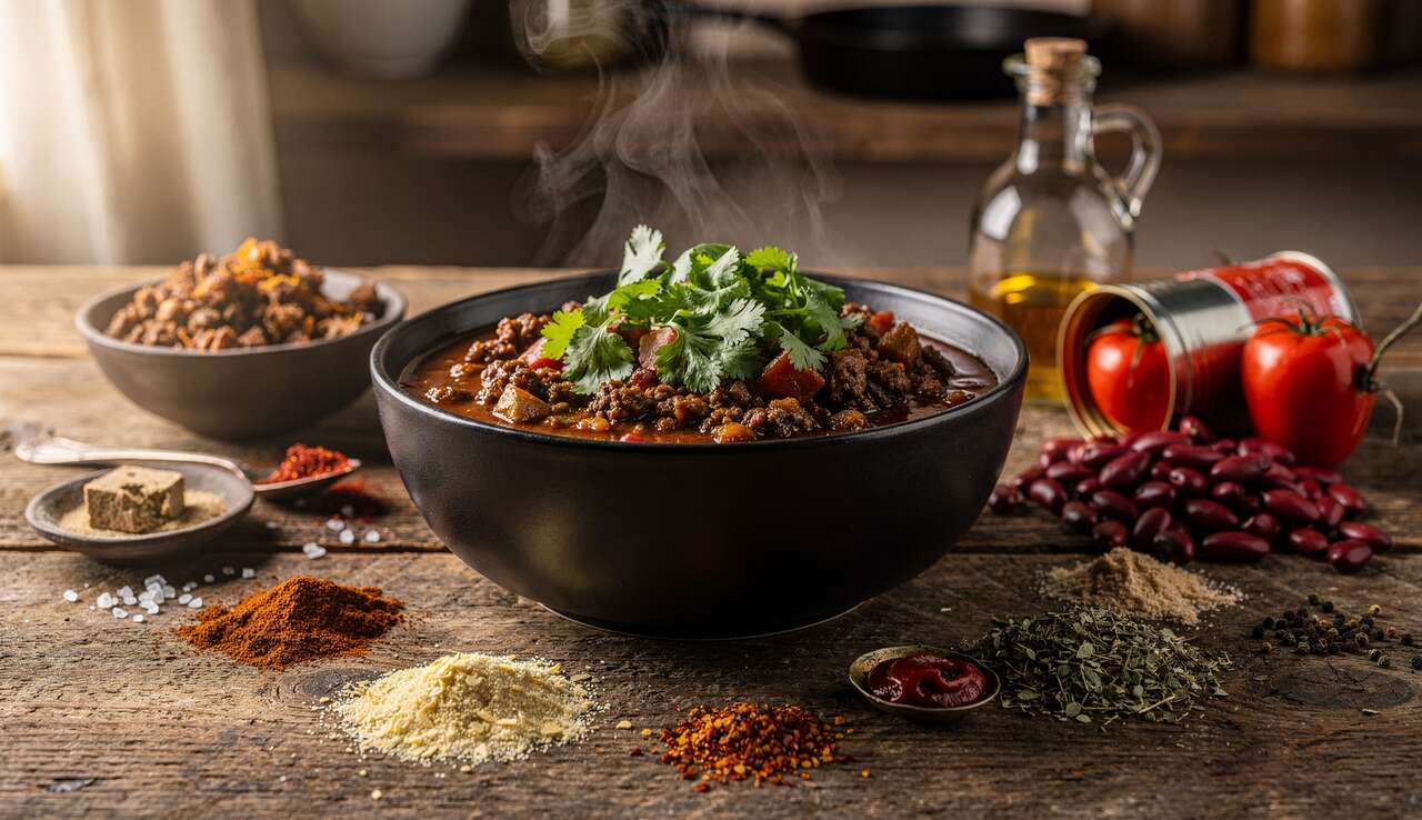 Chili con carne au bœuf : la recette authentique