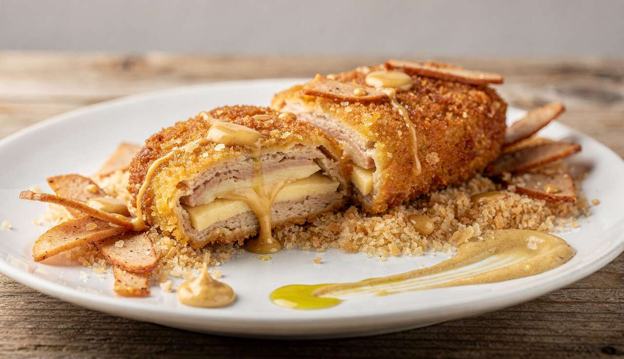 Cordon bleu végétarien : recette au seitan savoureuse