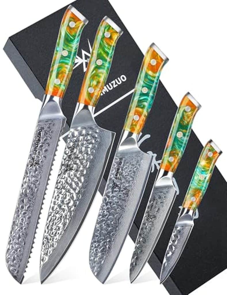 Test de l'ensemble de couteaux SANMUZUO Yao
