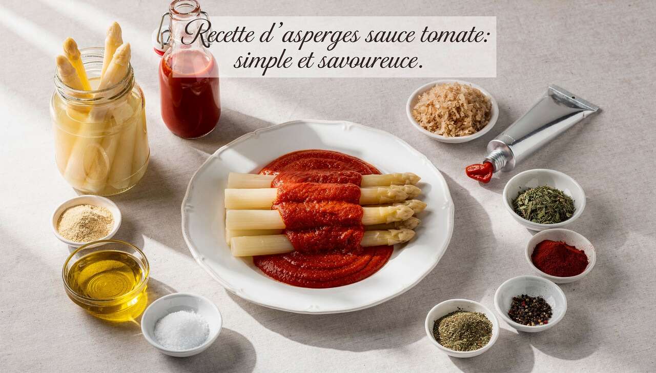 Recette d'asperges sauce tomate : simple et savoureuse