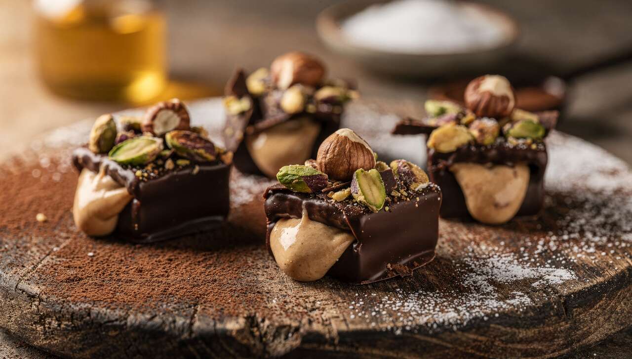 Recette facile d'amuse-bouches au chocolat