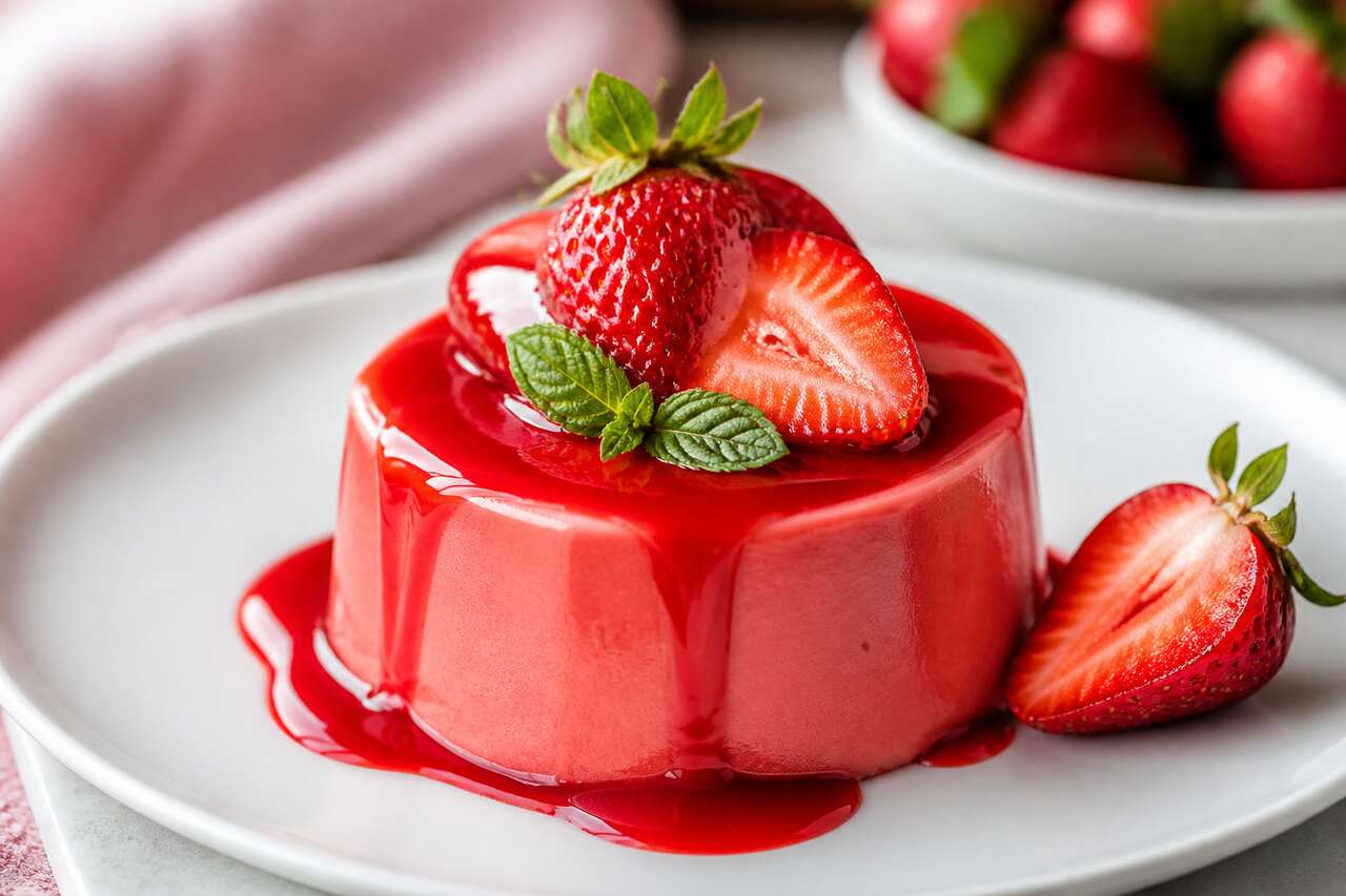 Recette de bavaroise aux fraises facile et gourmande