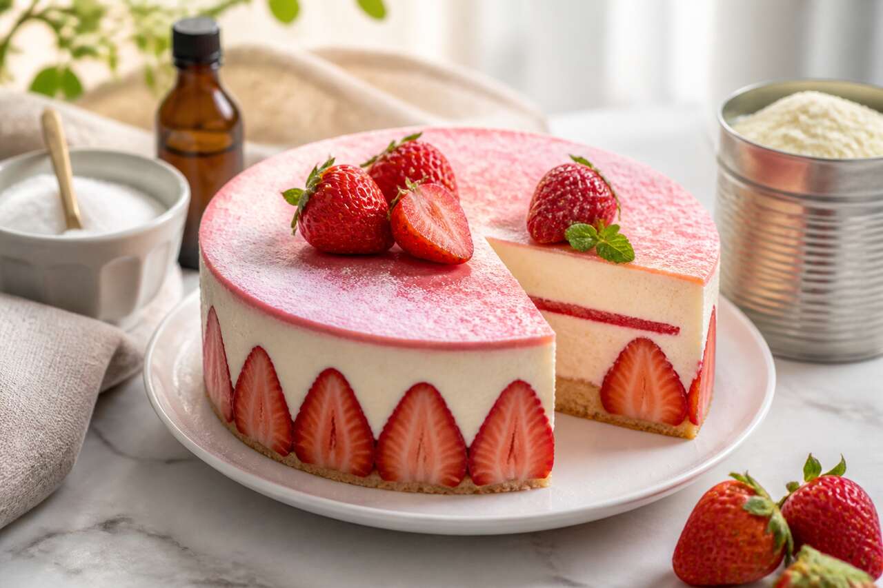 Recette du fraisier léger et facile
