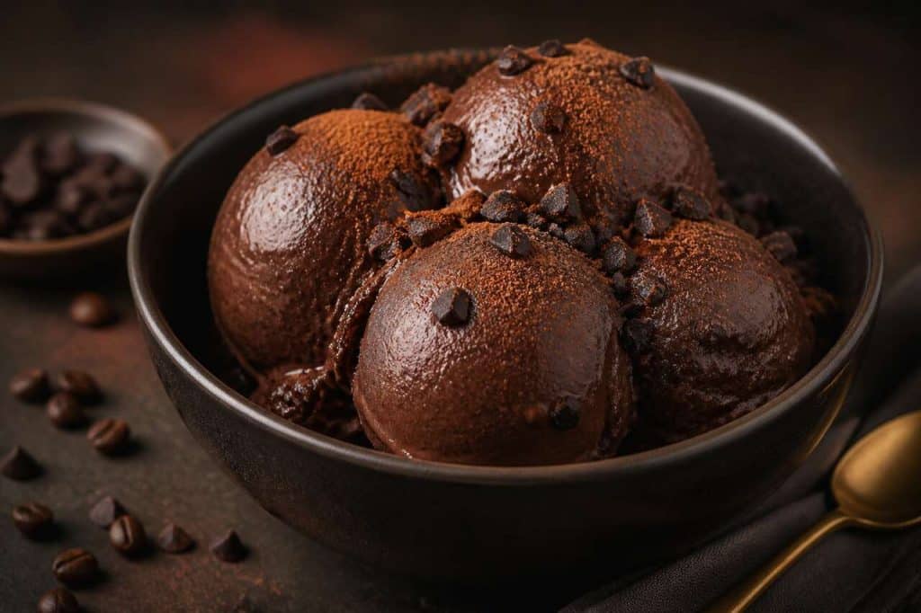 Recette de sorbet au chocolat maison