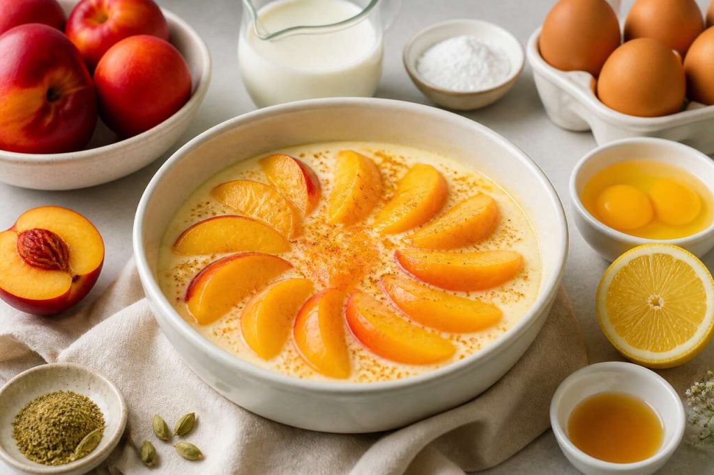 Recette de crème aux nectarines facile et gourmande