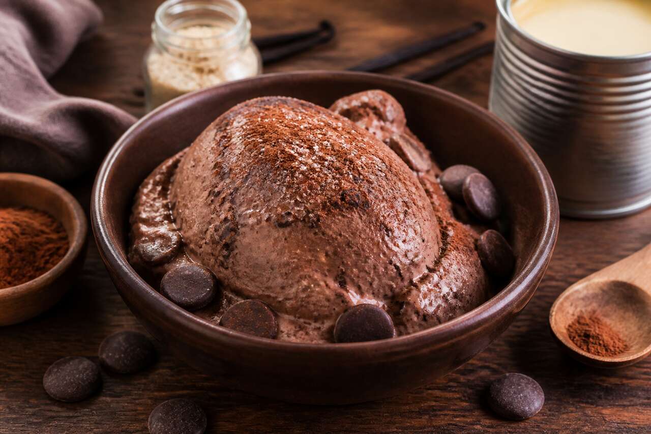 Recette de glace au chocolat maison