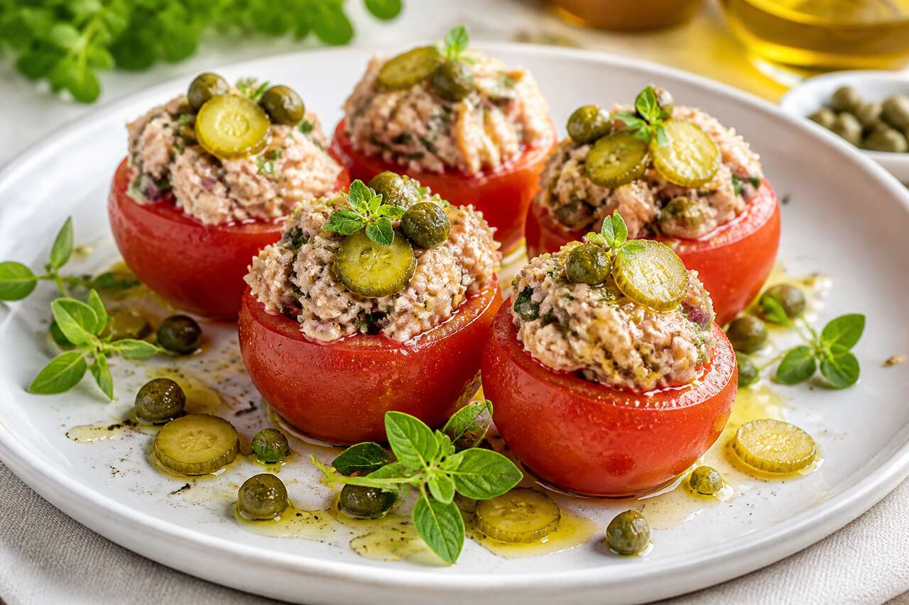 Recette de tomates glacées au thon : un plat frais et savoureux
