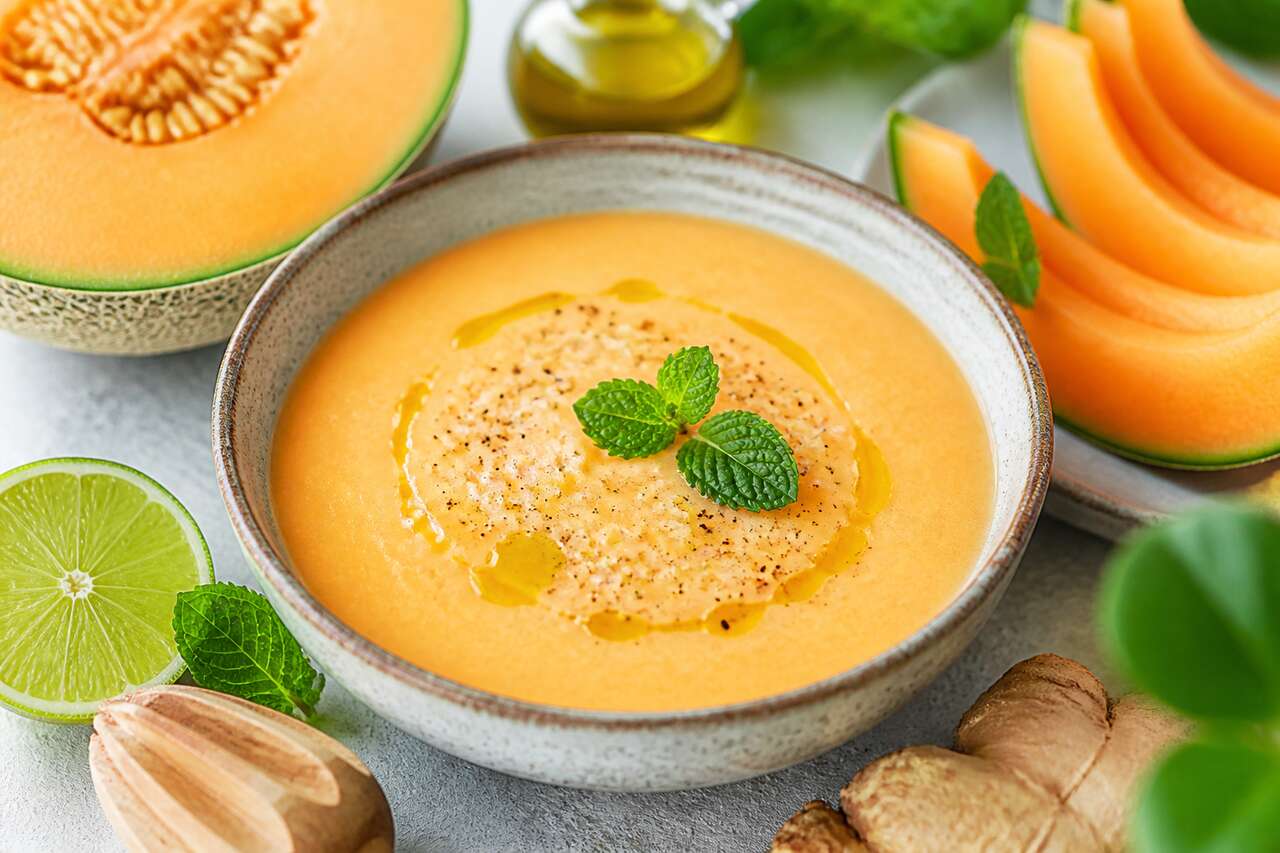 Recette de soupe glacée au melon : fraîcheur et simplicité