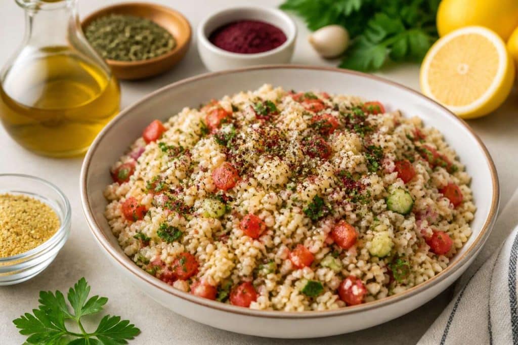 Recette facile de taboulé d'Ebly frais et savoureux