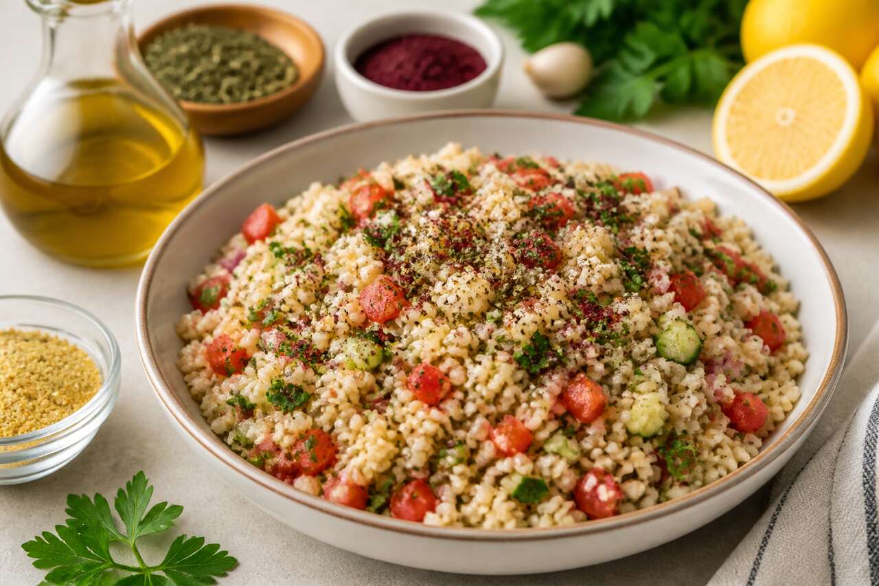 Recette facile de taboulé d'Ebly frais et savoureux