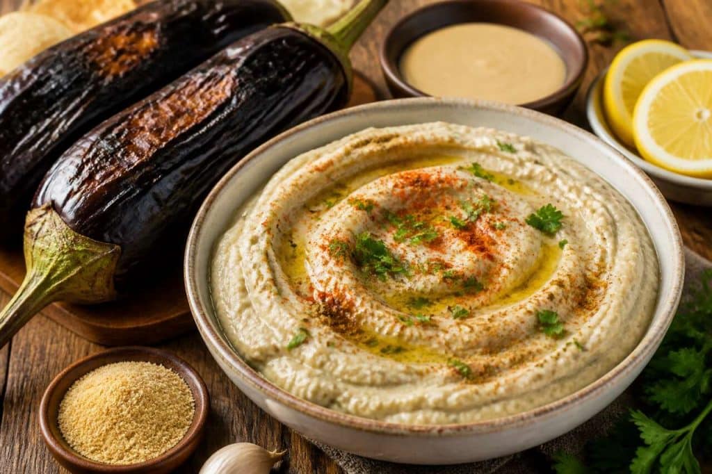 Recette facile de mousse d'aubergines