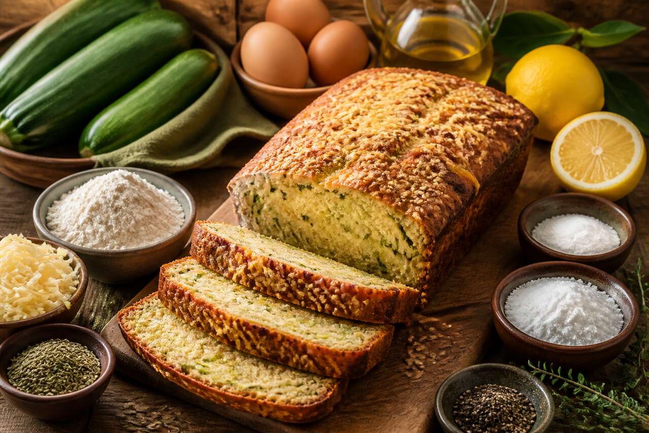 Pain de courgettes au citron : une recette originale et savoureuse