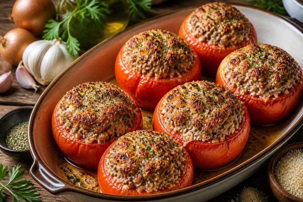 La recette des tomates farcies de Patricia