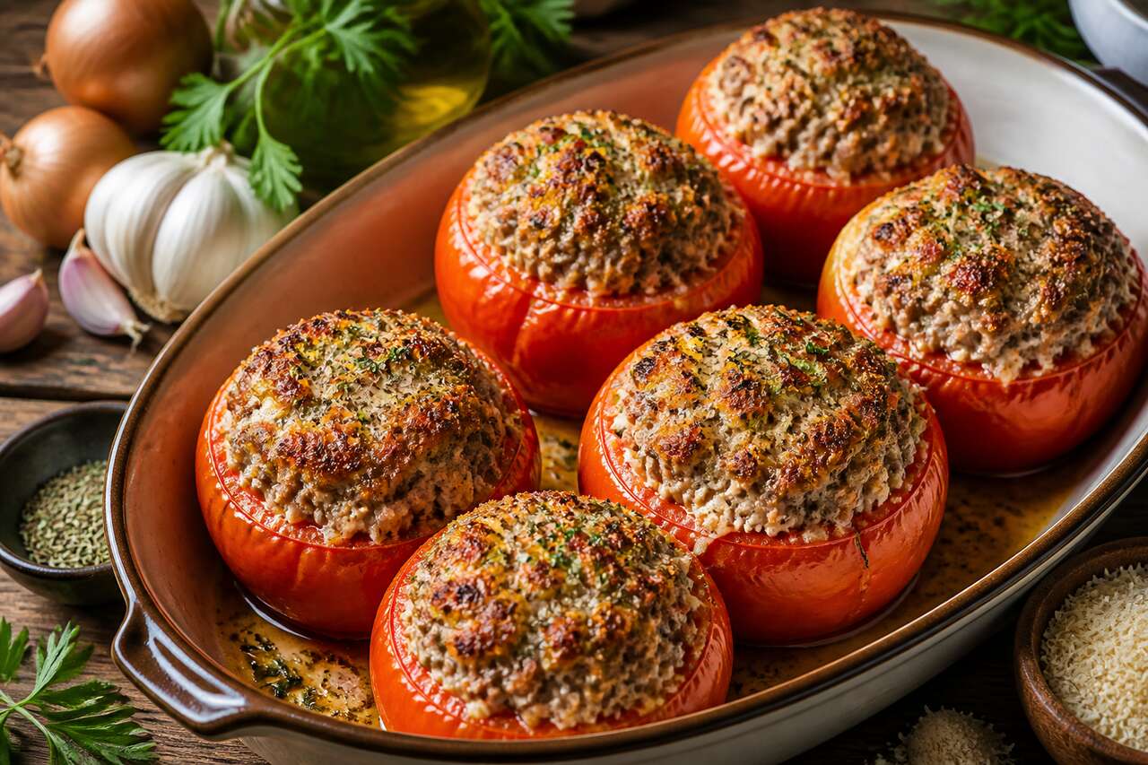 La recette des tomates farcies de Patricia