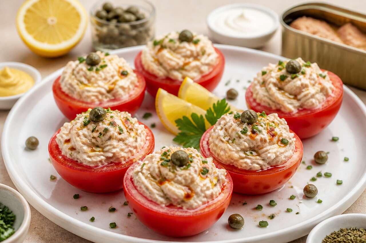 Recette de tomates à la crème de thon : simple et savoureuse