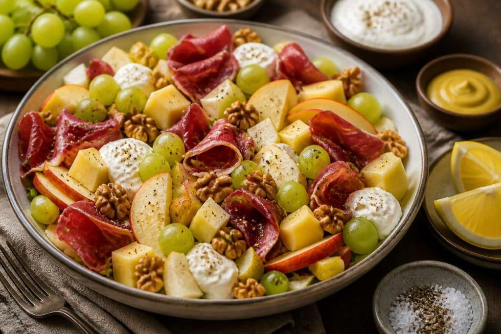 Recette de salade fruitée à la bernoise