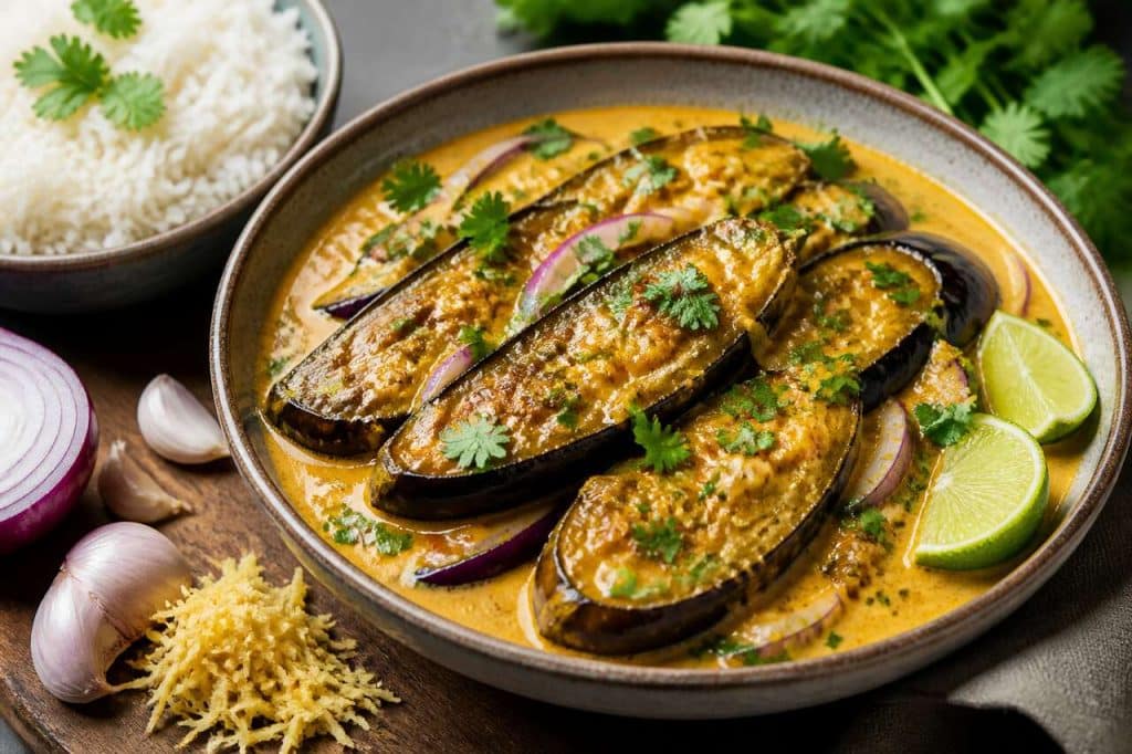 Recette d'aubergines à la noix de coco : un plat original et savoureux