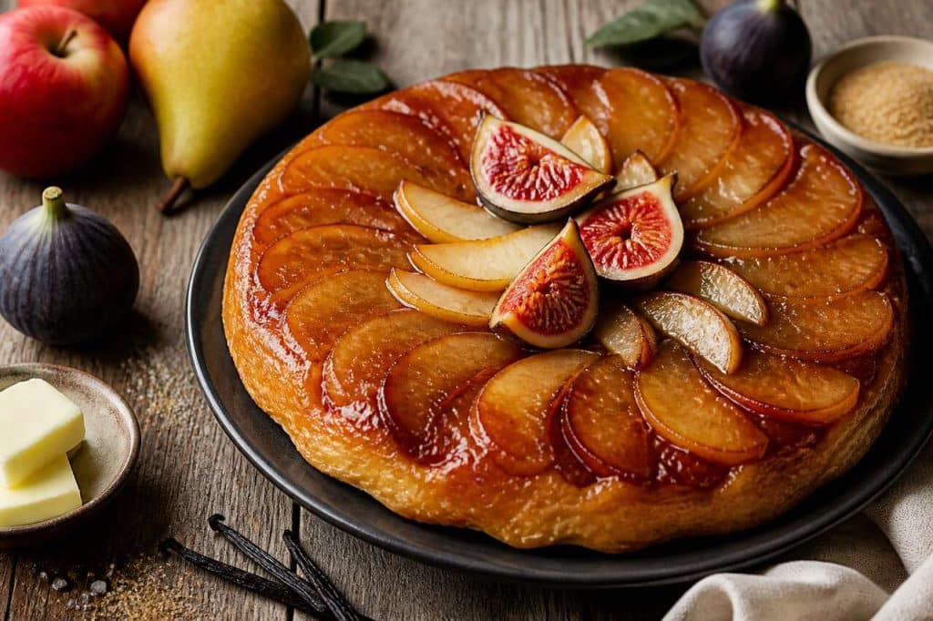 Recette de tatin aux fruits de septembre : un dessert de saison irrésistible