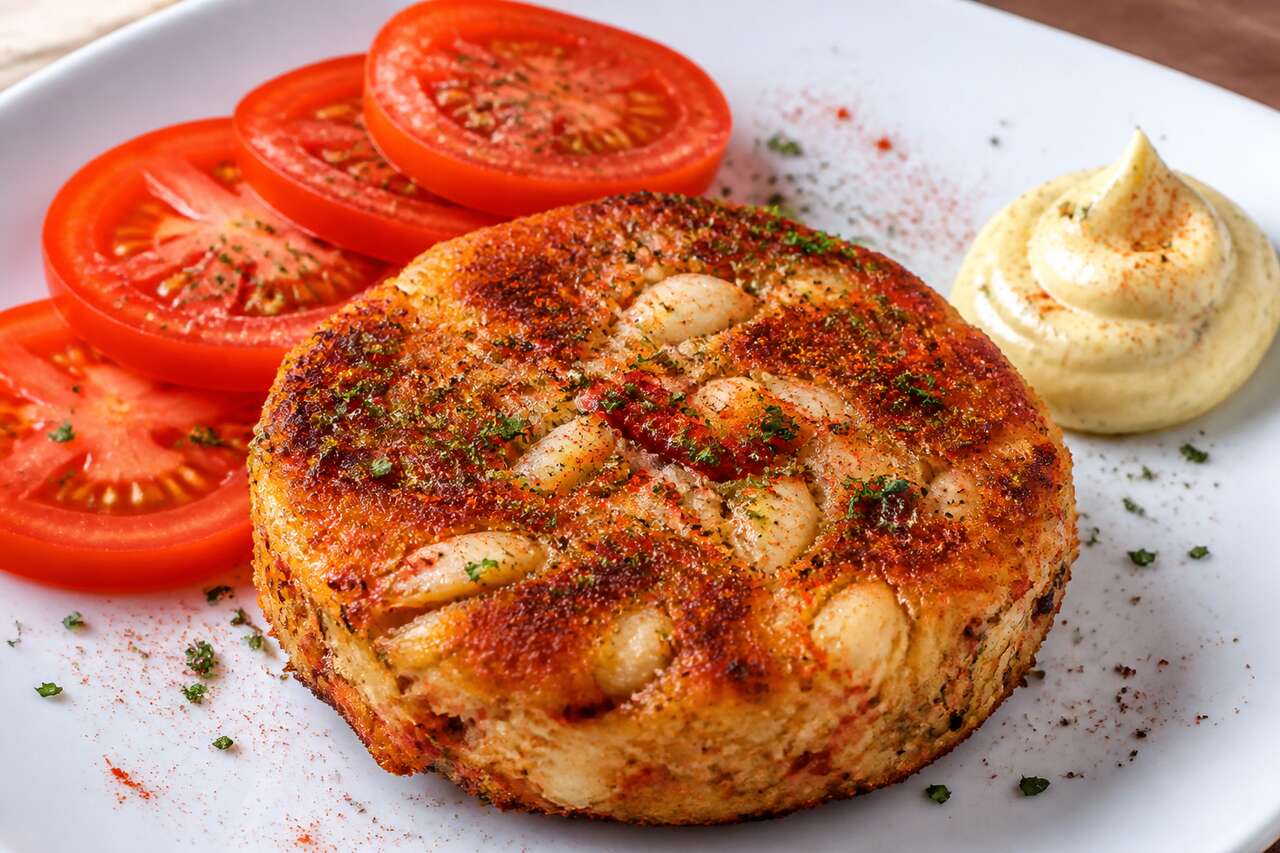 Recette de gâteau de crabe et de tomate facile et savoureux