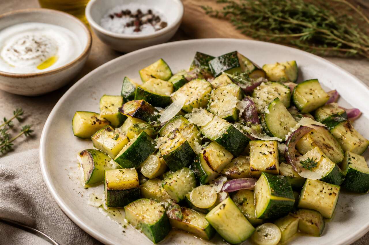Recette facile de courgettes aux œufs
