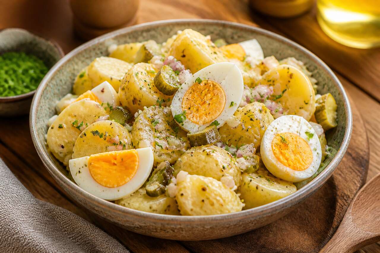 La meilleure recette de salade de pommes de terre