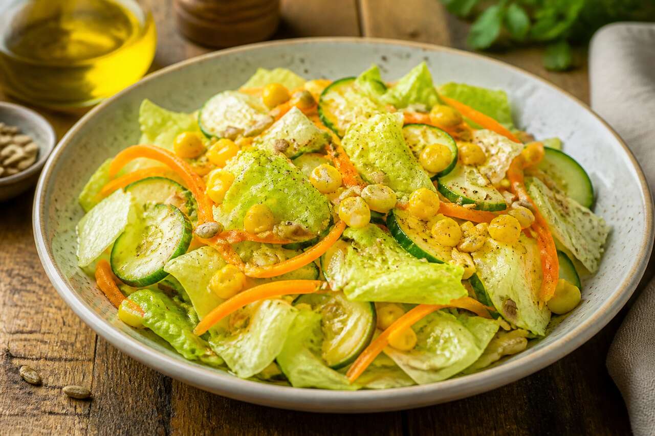Recette de salade croquante facile et rapide